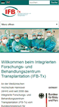 Mobile Screenshot of ifb-tx.de
